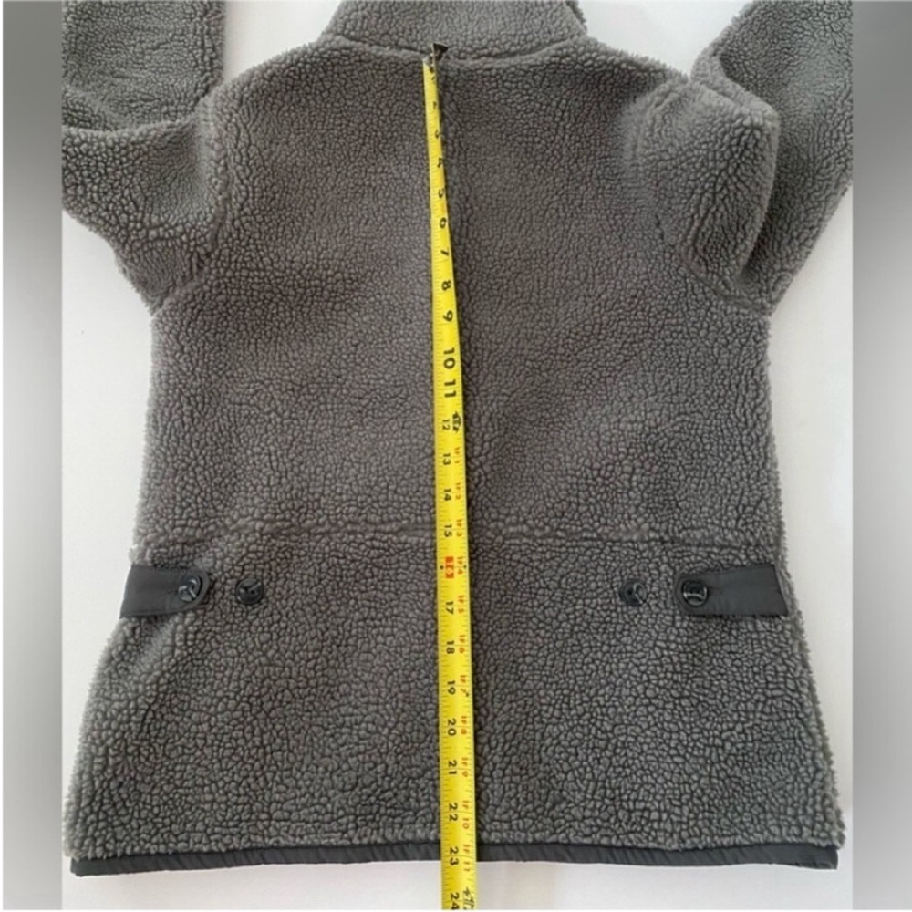 Patagonia Jacket Sharpa Full Zip Divided Sky Fleece Jacket Grey size Small - Picture 10 of 16